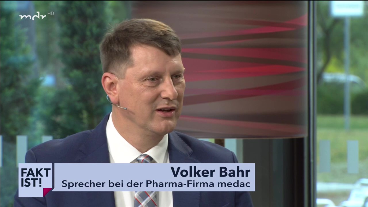 Volker Bahr zu Gast am 13.06.2022 im MDR Fernsehen